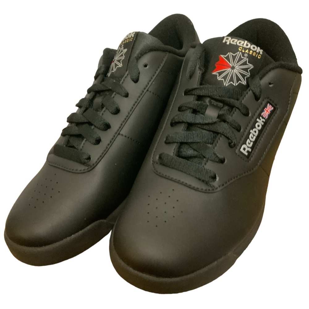 Reebok Women's Classic Princess Tennis Shoe Sneaker Black 30892